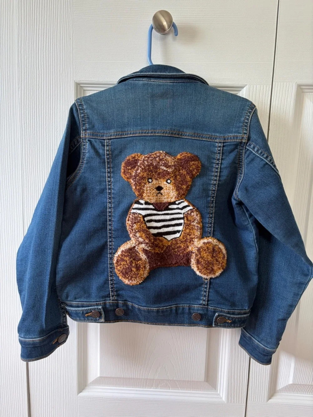 Lands' End Medium Blue Denim Jacket